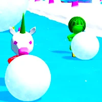 Giant Snowball Race